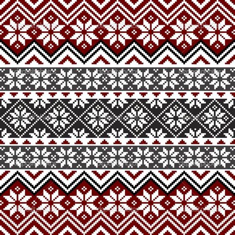 Nordic Snowflake Pattern Nordic Snowflake Pattern Norwegian Knitting