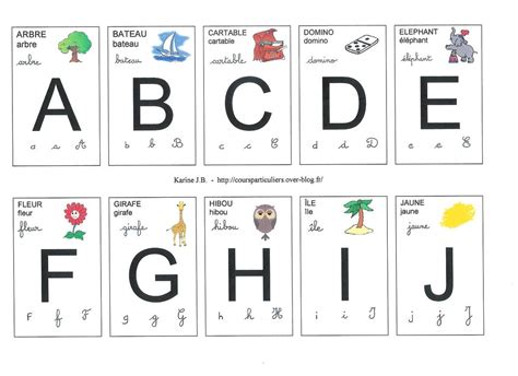 Lettre Alphabet Maternelle à Imprimer Microsoft