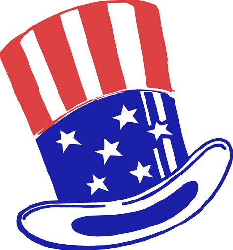 Patriotic Clipart Uncle Sam Hat Patriotic Uncle Sam Hat Transparent