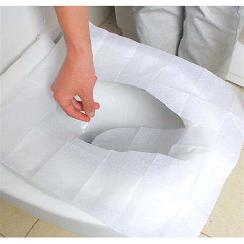 Please use caution, because your tools can easily chip the porcelain of the toilet. 10Pcs/lot 100% paper waterproof toilet pad bathroomn set ...