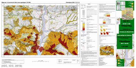 ¿qué Es El Mapa Para La Prevención De Los Riesgos Geológicos Institut