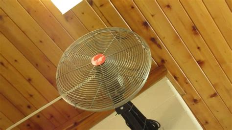 Dayton Wall Fan In A Restroom At Rocky Gap State Park Youtube