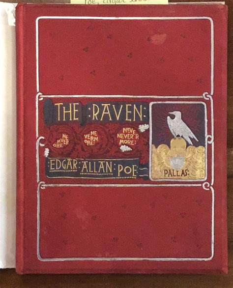 The Raven By Poe Edgar Allan Very Good Hardcover 1884 First Edition