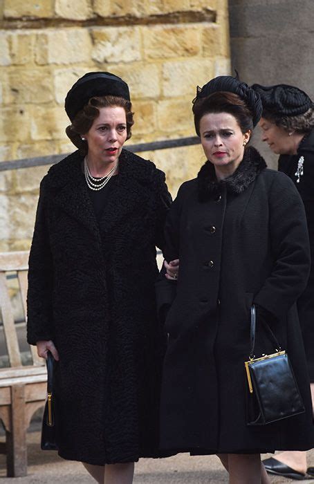 Olivia Colman And Helena Bonham Carter Pictured Together For The First