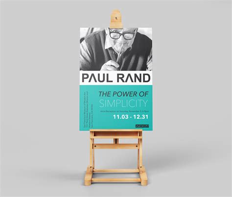Paul Rand Poster On Behance