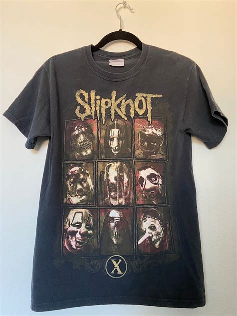 Vintage Slipknot Double Sided Graphic T Shirt Etsy