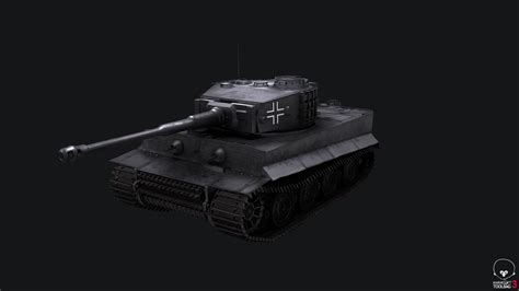 Ww2 Tiger I German Tank Pbr 3d Model Cgtrader