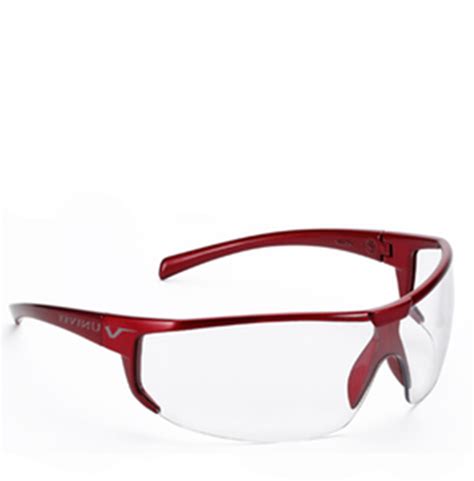 Univet 5x4 Clear Anti Scratch Anti Fog Uv400 Glasses Advanced