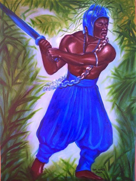 Ogunogum Lord Of Iron Orisha Of War By Agnes Dosanto Brazil