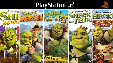 Shrek Games For Ps2 Youtube