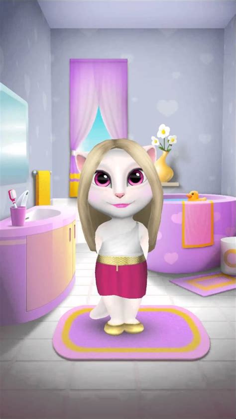 Everyone who wants to adopt a cute cat and will educate her, take care. Free Download My Talking Angela Game Apps For Laptop, Pc ...