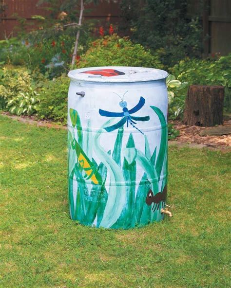 30 Diy Rain Barrel Ideas To Be Frugal And Eco Friendly With Water In