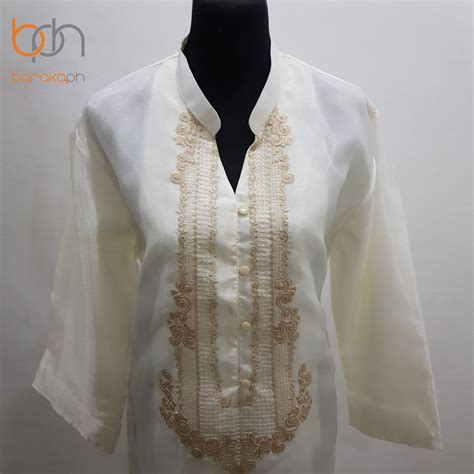 modern filipiniana lady barong dress formal authentic barong tagalog for women kimona quality