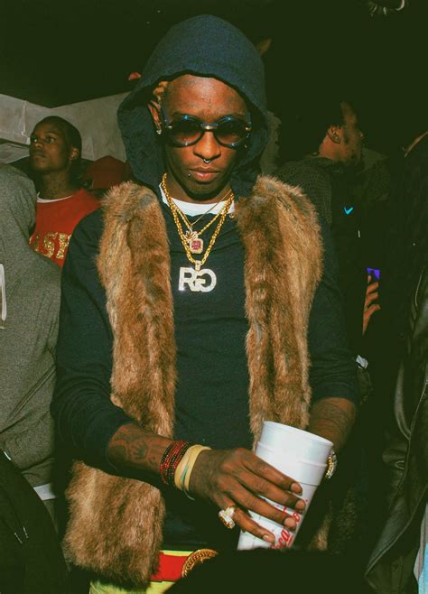 Young Thug Photographed By Prince Williams During Dj Holidays Birthday