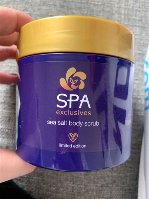 Spa Exclusives Sea Salt Body Scrub Limited Edition Inci Beauty