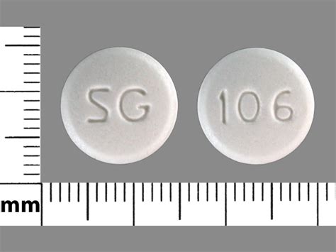 106 White And Round Pill Identification Wizard