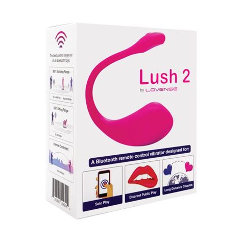 Lovense Lush Remote Control Vibrator App Controlled Allsortsplay