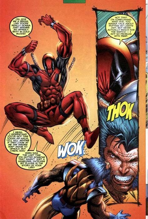 Comicpageoftheweekend Deadpool Vs Wolverine G33k Life