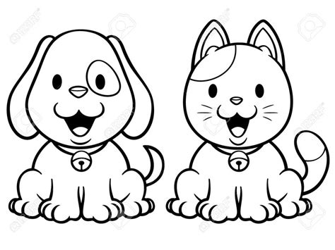 Select from 35870 printable coloring pages of cartoons, animals, nature, bible and many more. Cat And Dog Coloring Pages To Print at GetColorings.com ...