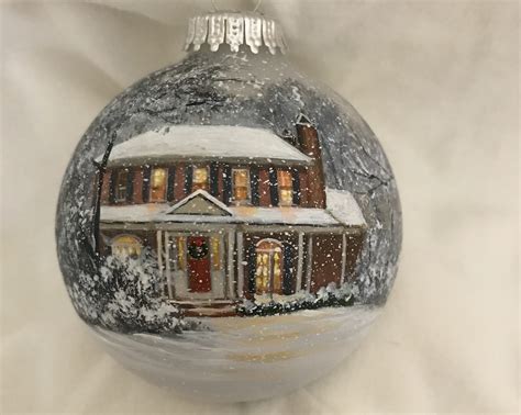 Hand Painted Custom Christmas Ornaments From Photo