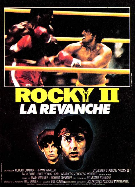 Back To The Movie Posters Rocky 2 La Revanche