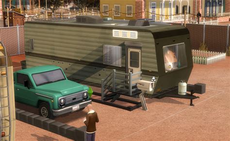Mod The Sims Usable Caravantrailer