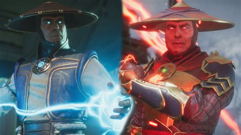 Raiden Vs Evil Dark Raiden All Introinteraction Dialogues Mortal