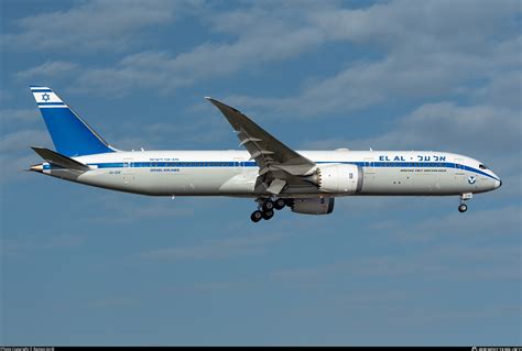 4X EDF El Al Israel Airlines Boeing 787 9 Dreamliner Photo By Ramon