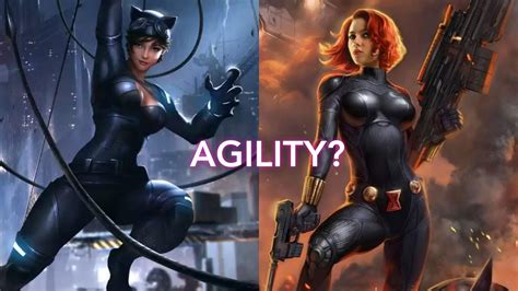 Catwoman Vs Black Widow Uncommon Legends Legends Youtube