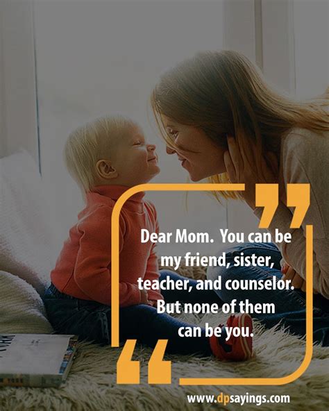 60 Excellent I Love You Mom Quotes And Sayings Love You Mom Quotes