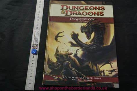 Draconomicon Metallic Dragons Hardback Supplement For Dandd 4th