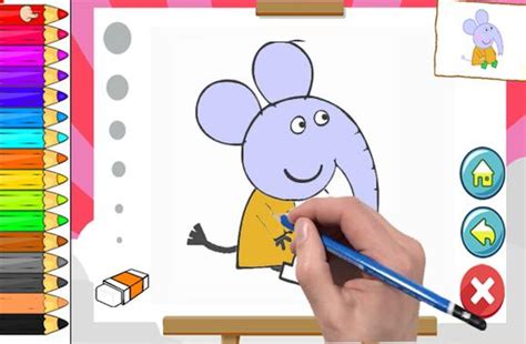 Pp Drawing Game Pepa Pig Coloring Book Apk للاندرويد تنزيل