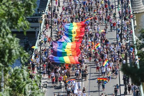 Prague Full Of Parades And Protests Prague Pride Culminates On