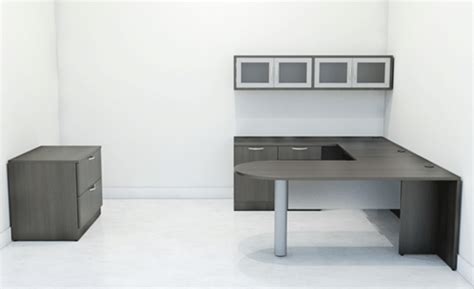 W 045 U Shape Desk With Storage Newmarket Office Furniture