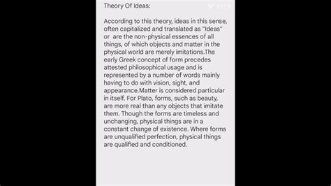 Theory Of Ideas Axiology Youtube