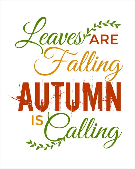 Fall Quotes Free Printables For Autumn Oh My Creative