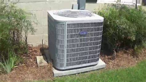 2011 Carrier Performance Series 35 Ton Air Conditioner Running Youtube
