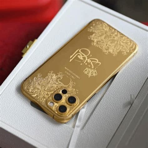 Buy Apple Iphone 14 Pro 128gb 24kt Gold Plated Pta Approved With