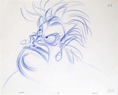 Animation Collection Original Production Animation Drawing Of Ursula