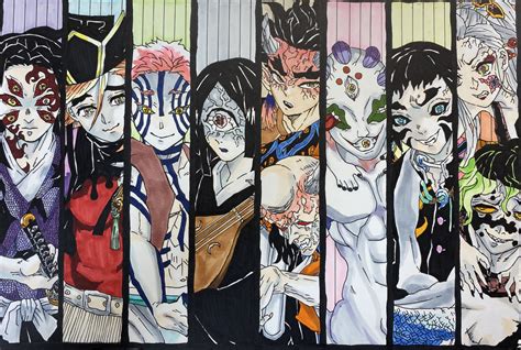 All The Upper Moons Kimetsunoyaiba