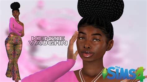 Realistic Sim Kenzie Vaughn Cc Folder And Sim Download Sims 4