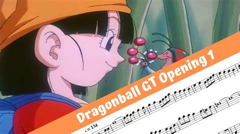 Dragon Ball Gt Opening Flute Youtube