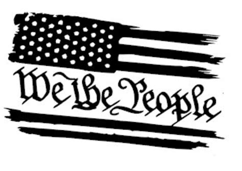 We The People Decal We The People Flag American Flag Decal Etsy