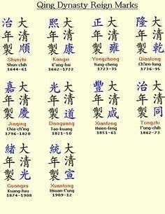 Pin By Diana Syvertsen On Seals Qing Dynasty Pottery Marks Chinese Pottery