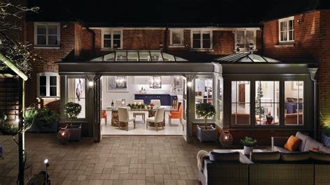 Grand Open Plan Kitchen Orangery Westbury Garden Rooms