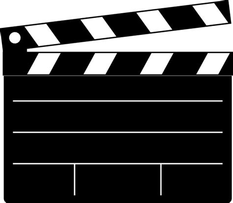 Movie Clapper Board Clip Art N23 Free Image Download