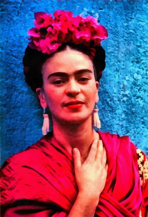 Frida Kahlo Digital Art By Hollis Riding Fine Art America