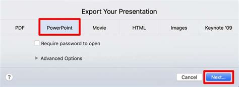 How To Convert Keynote Presentations To Powerpoint Or Pdf On Iphone And