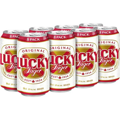 Lucky Lager 8 Pack The Strath