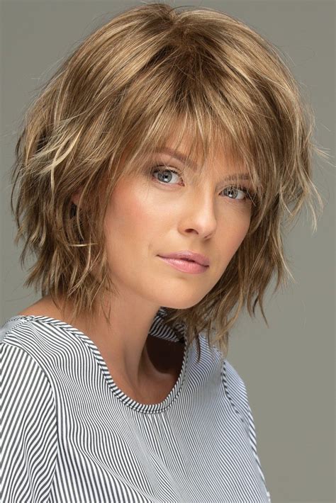 20 Best Ideas Choppy Shag Hairstyles With Short Feathered Bangs
